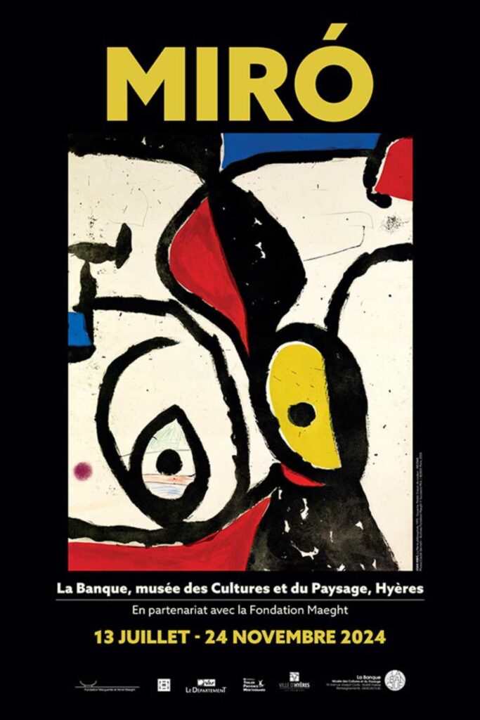 Affiche expo Miro