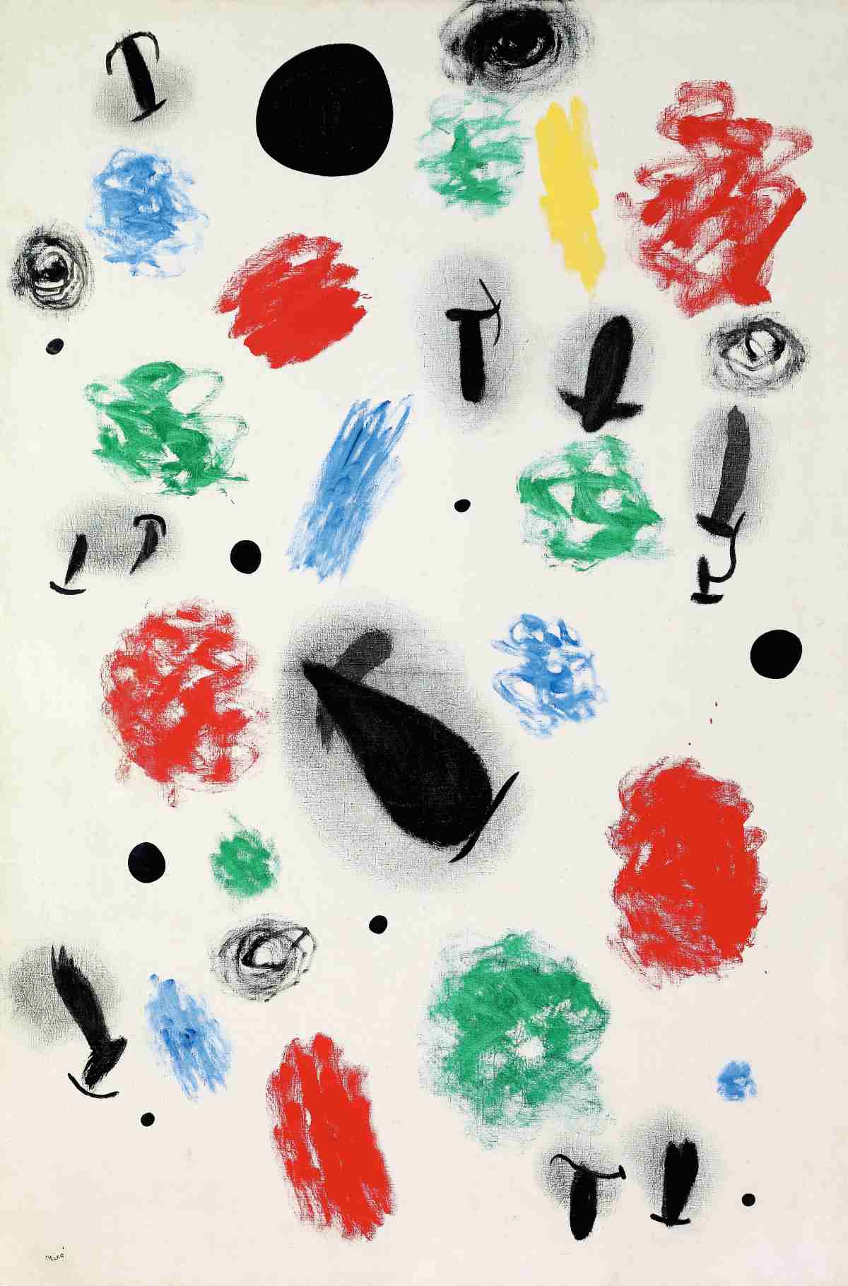 Joan Miró, Le chant de la prairie, 1964, Collection Fondation Maeght, Photo Claude Germain 